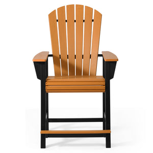 Heritage Ridge Adirondack Counter Height Chair With Cup Holder