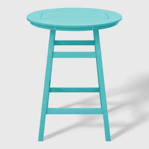 Stockholm All-Weather Outdoor 35" Round Bar Table (42" Height)