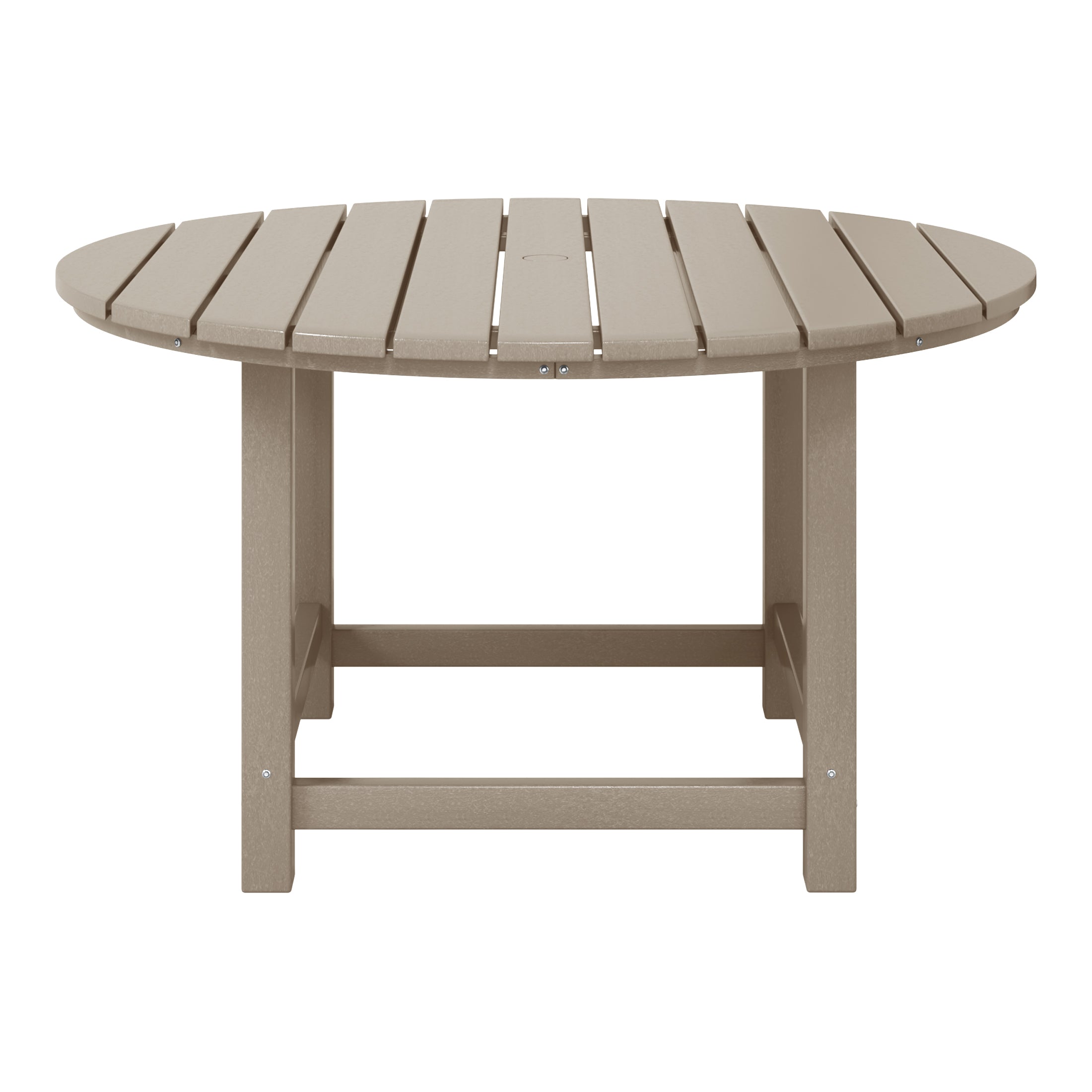 Tiny Terraces Kids' All-Weather Outdoor Round Dining Table (38" Wide)