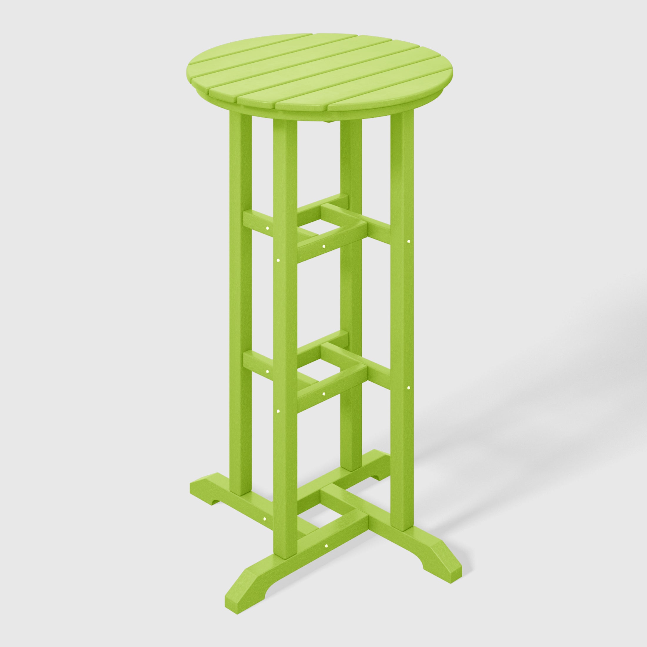 Stockholm All-Weather Outdoor Round Bar Bistro Table (42" Height)