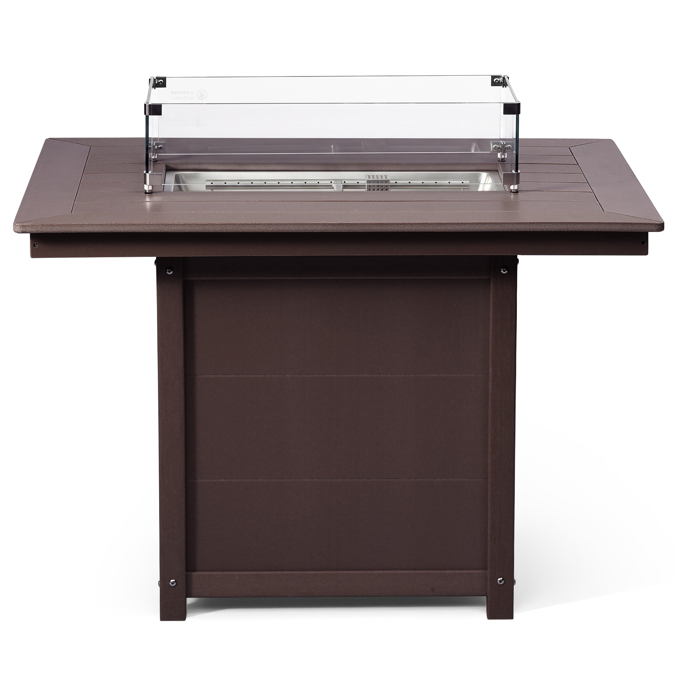 Sedona Rectangular 34" X 46" Dining Fire Pit Table