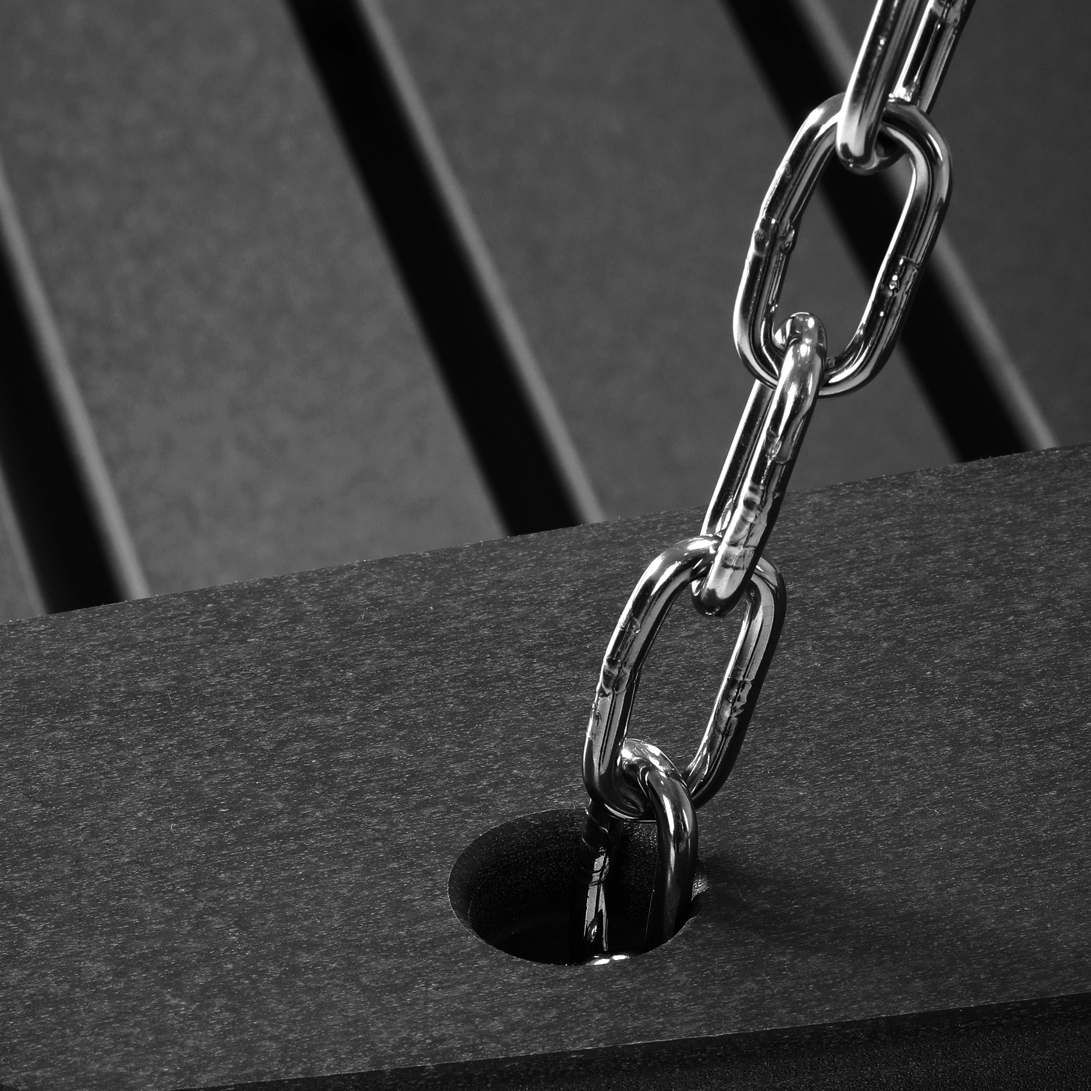 Charleston 54" Porch Swing with Folding Cup Holder