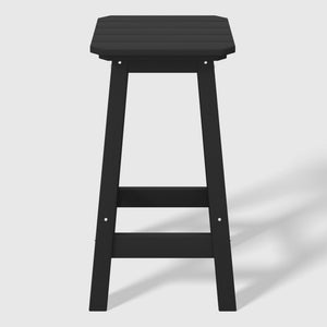 Stockholm All-Weather Outdoor Square Counter Stool (24" Seat Height)