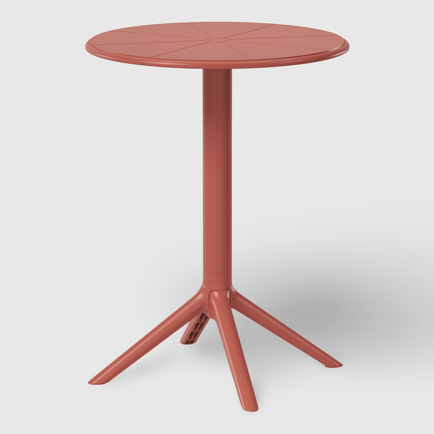 POLYTRENDS™ Copenhagen Solstråle All-Weather Indoor/Outdoor Round Bistro Table (23.5" Table Top)
