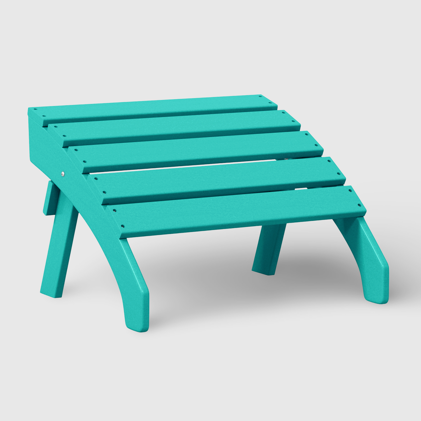 POLYTRENDS™ Westport All-Weather Outdoor Adirondack Folding Foot Rest/Ottoman