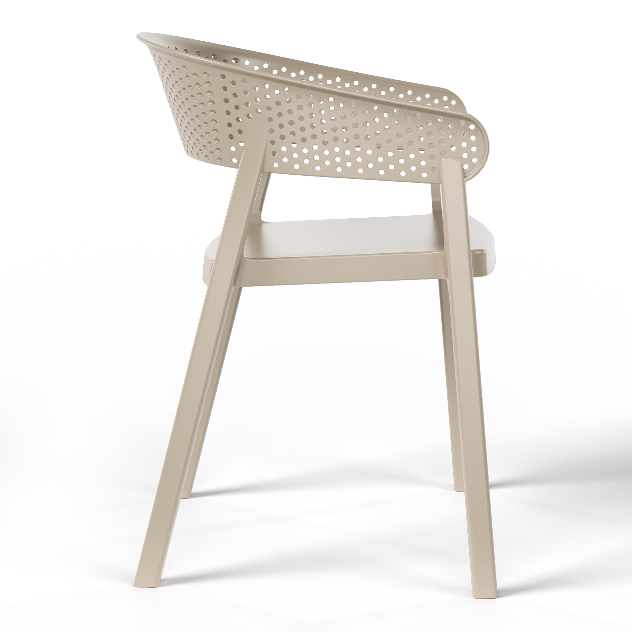 Polyform Stacking Dining Arm Chair (Set of 2)