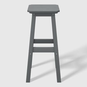 Stockholm All-Weather Outdoor Square Bar Stool (29" Height)
