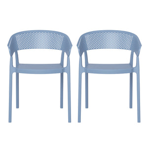 Polyform Stacking Dining Arm Chair (Set of 2)