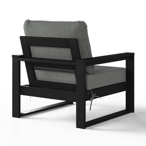 Signature All-Weather Outdoor Modular Patio Deep Seating Club Arm Chair