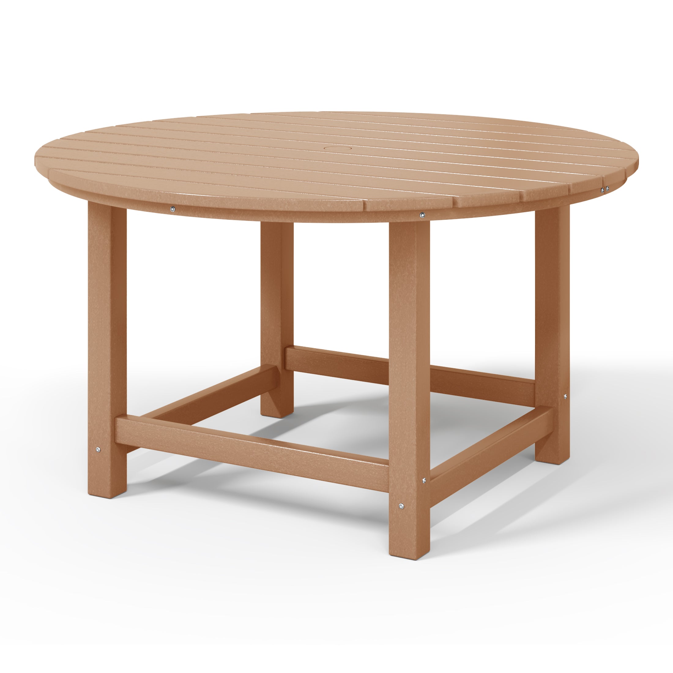 Tiny Terraces Kids' All-Weather Outdoor Round Dining Table (38" Wide)