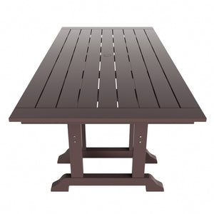 Tuscany All-Weather Outdoor Rectangular Dining Table (71" x 37" Top)
