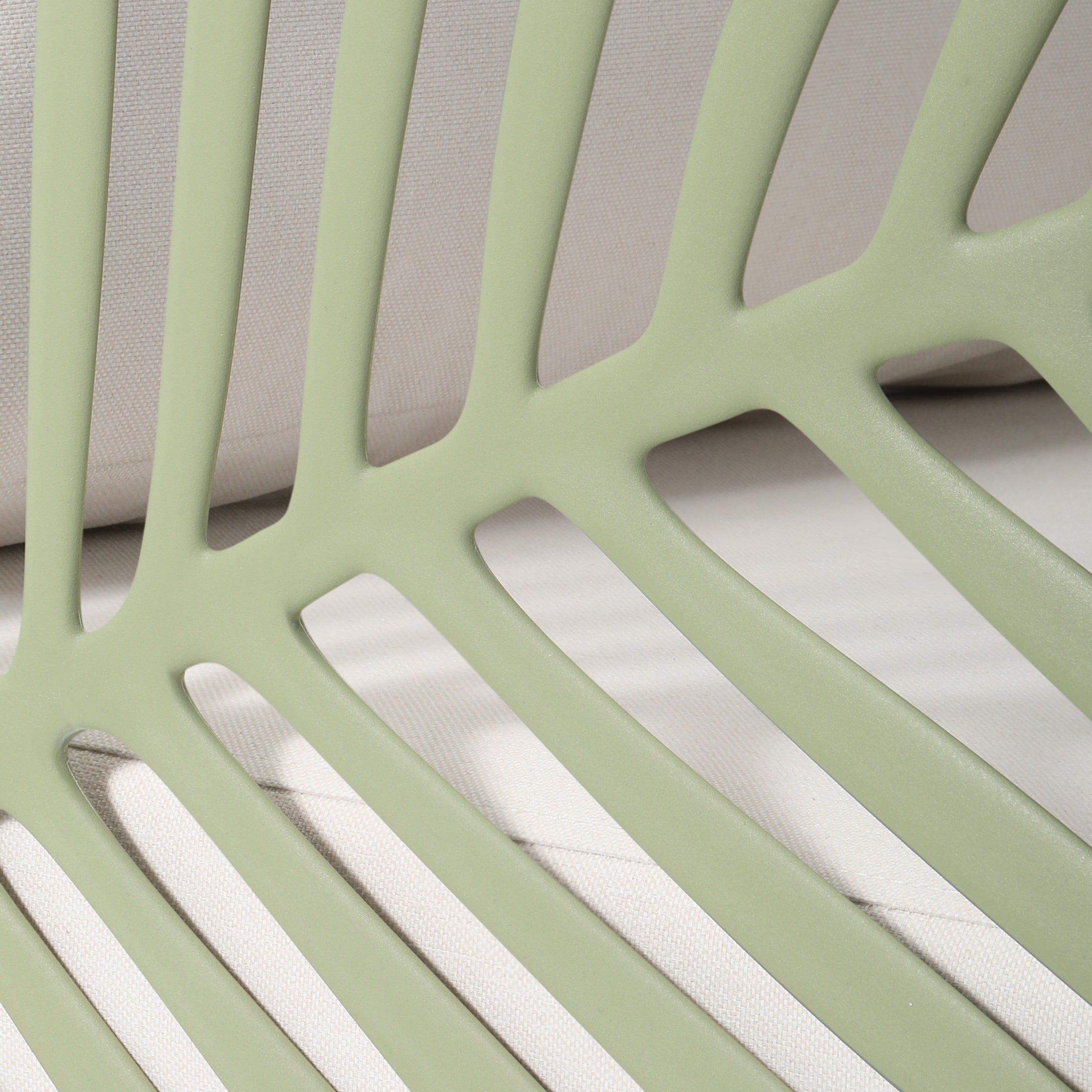 Polyform Deep Seating Armless Chair with Cushions