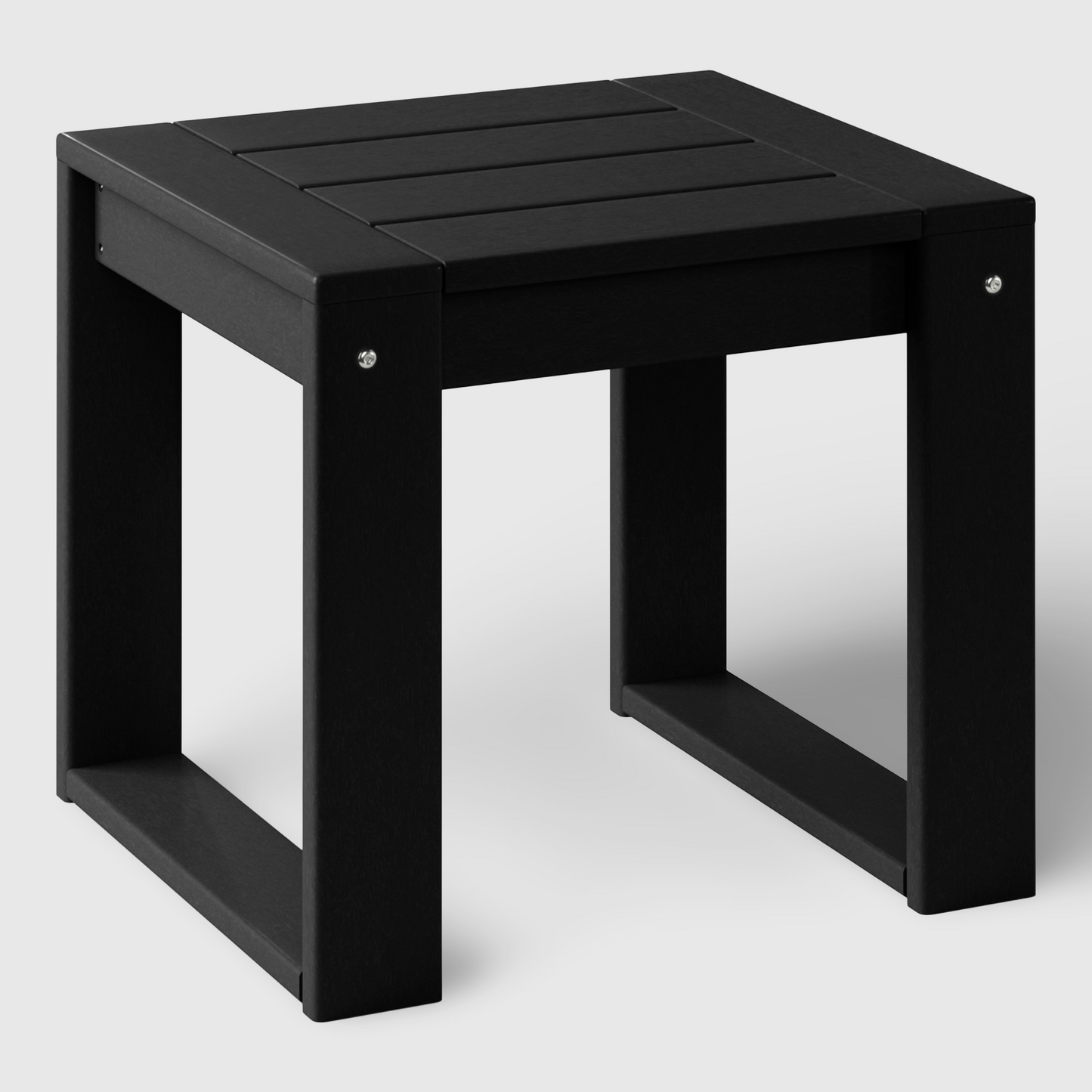 POLYTRENDS™ Signature All-Weather Outdoor Patio Side Table (17" Wide)