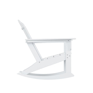 Westport All-Weather Outdoor Rocking Adirondack Chair