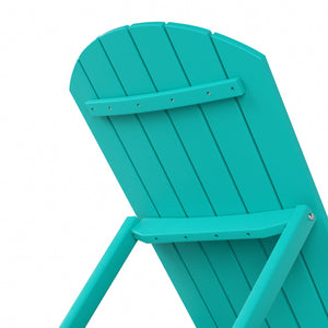 Westport Classic All-Weather Outdoor Adirondack Reclining Sun Lounger