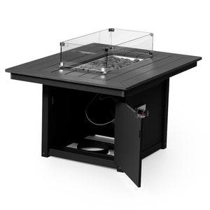 Sedona Rectangular 34" X 46" Fire Pit Table
