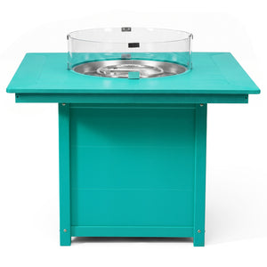 Sedona Square 42" Dining Fire Pit Table