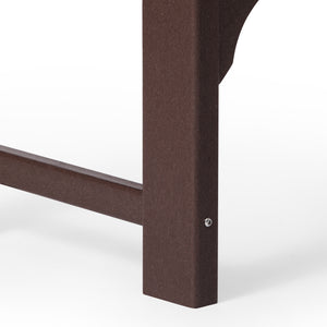 Concord All-Weather Outdoor Garden Backless Bench (46" Wide)