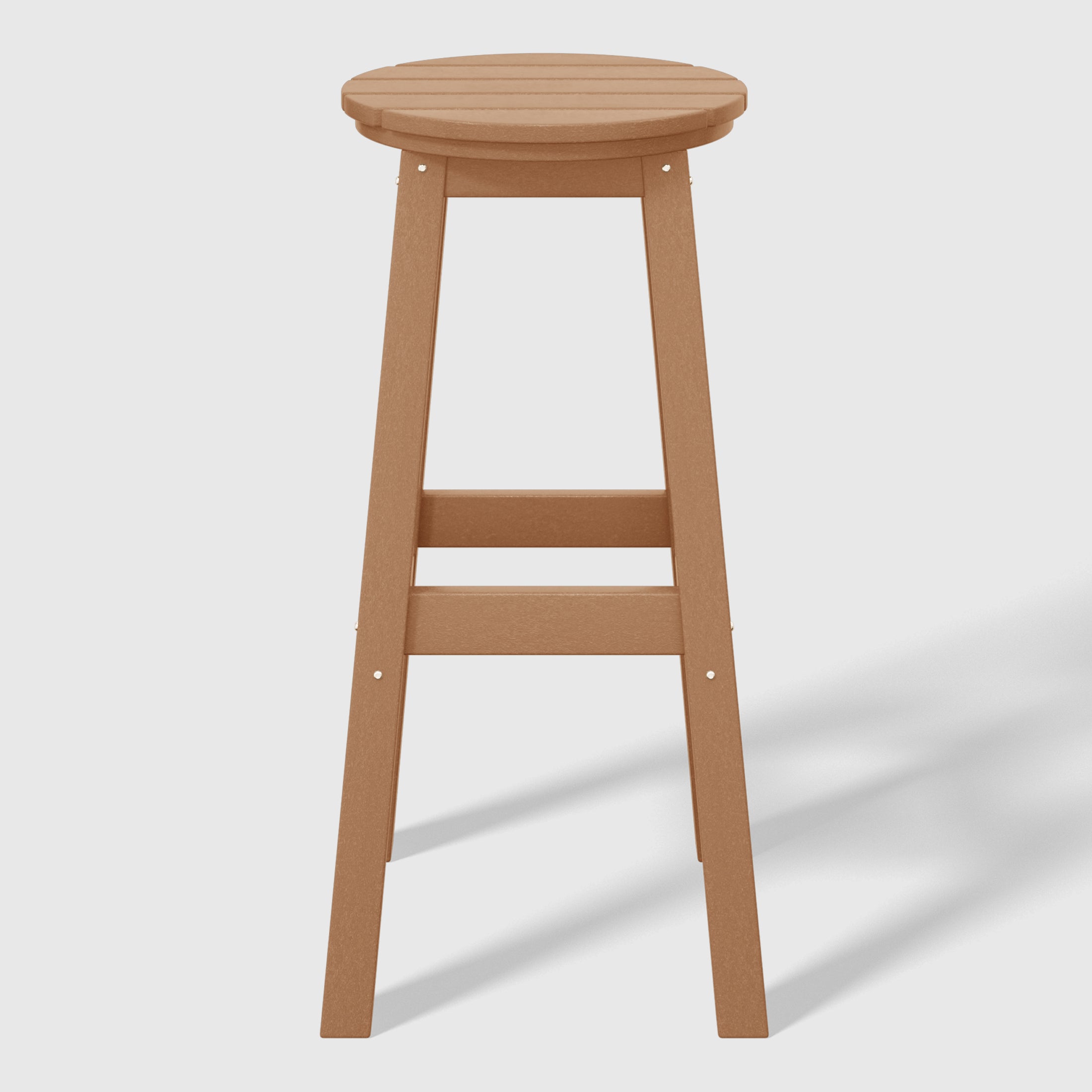 Stockholm All-Weather Outdoor Round Bar Stool (29" Height)