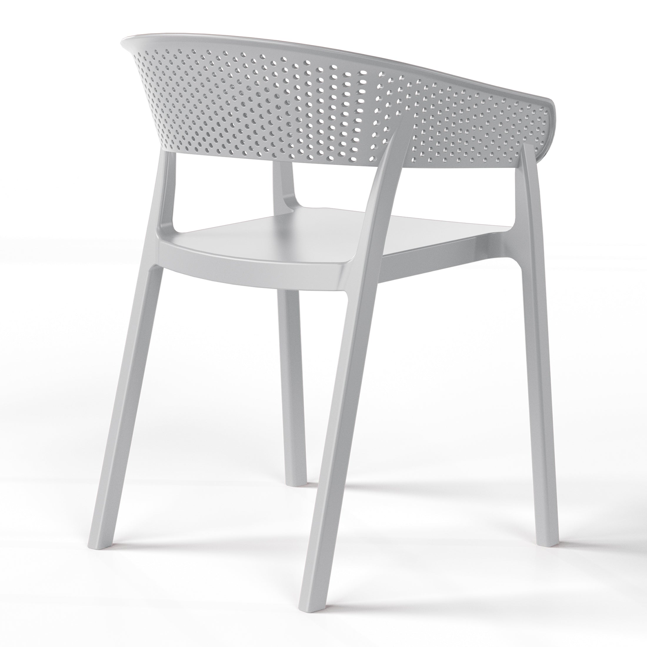 Polyform Stacking Dining Arm Chair (Set of 2)