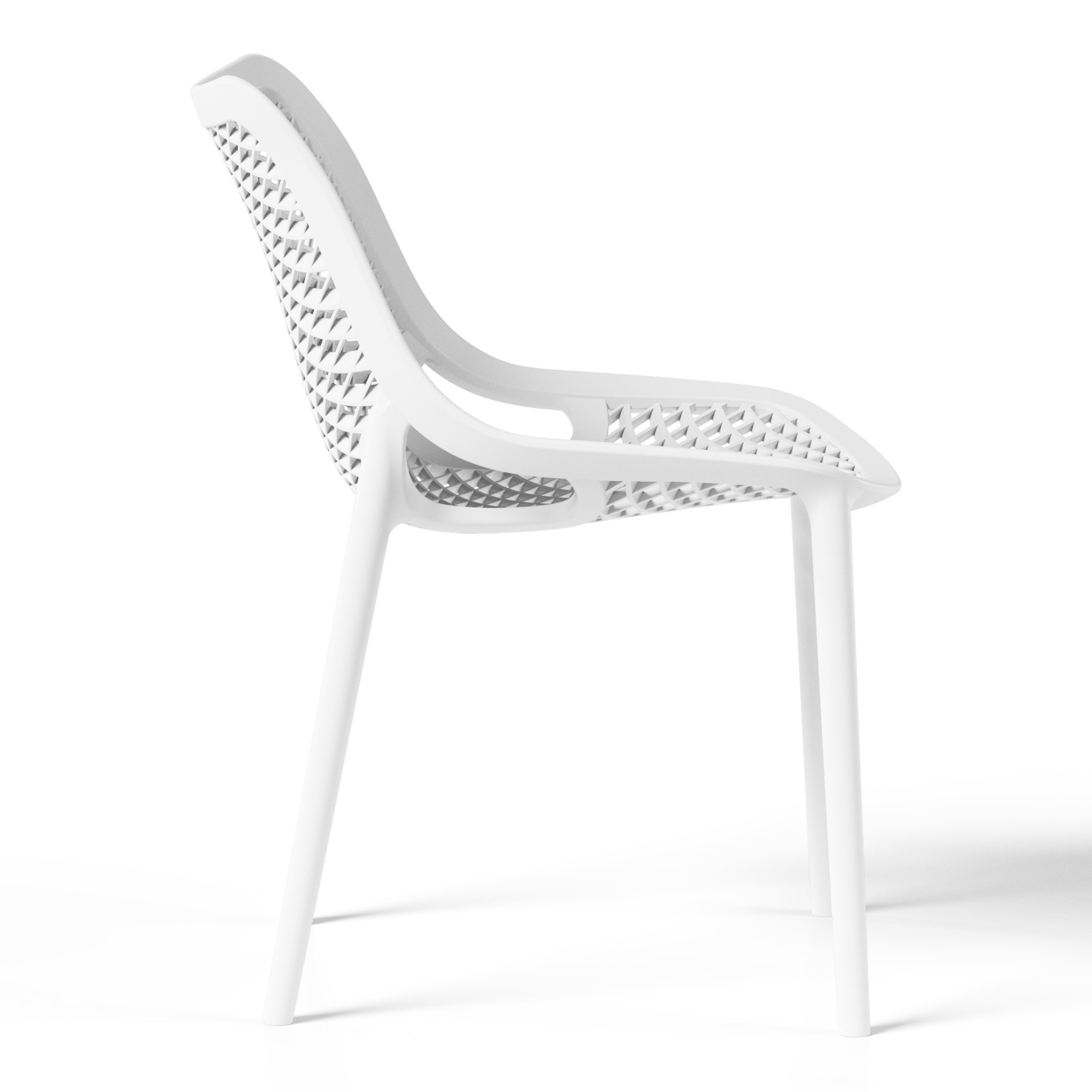 Polyform Stacking Dining Side Chair (Set of 2)