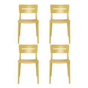 Polyform Stacking Dining Side Chair (Set of 4)