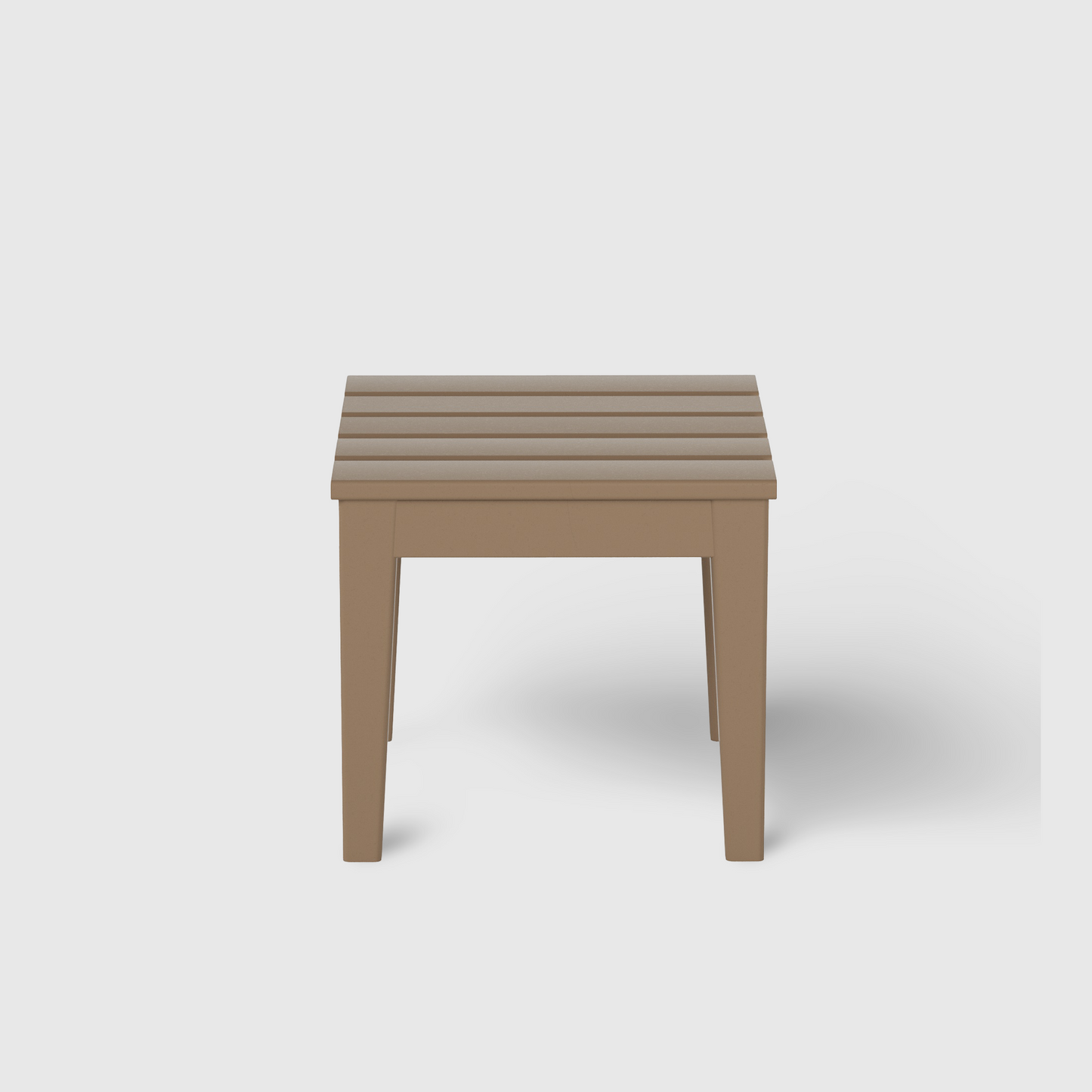 POLYTRENDS™ Tuscany All-Weather Outdoor Square Side Table (17" Height)