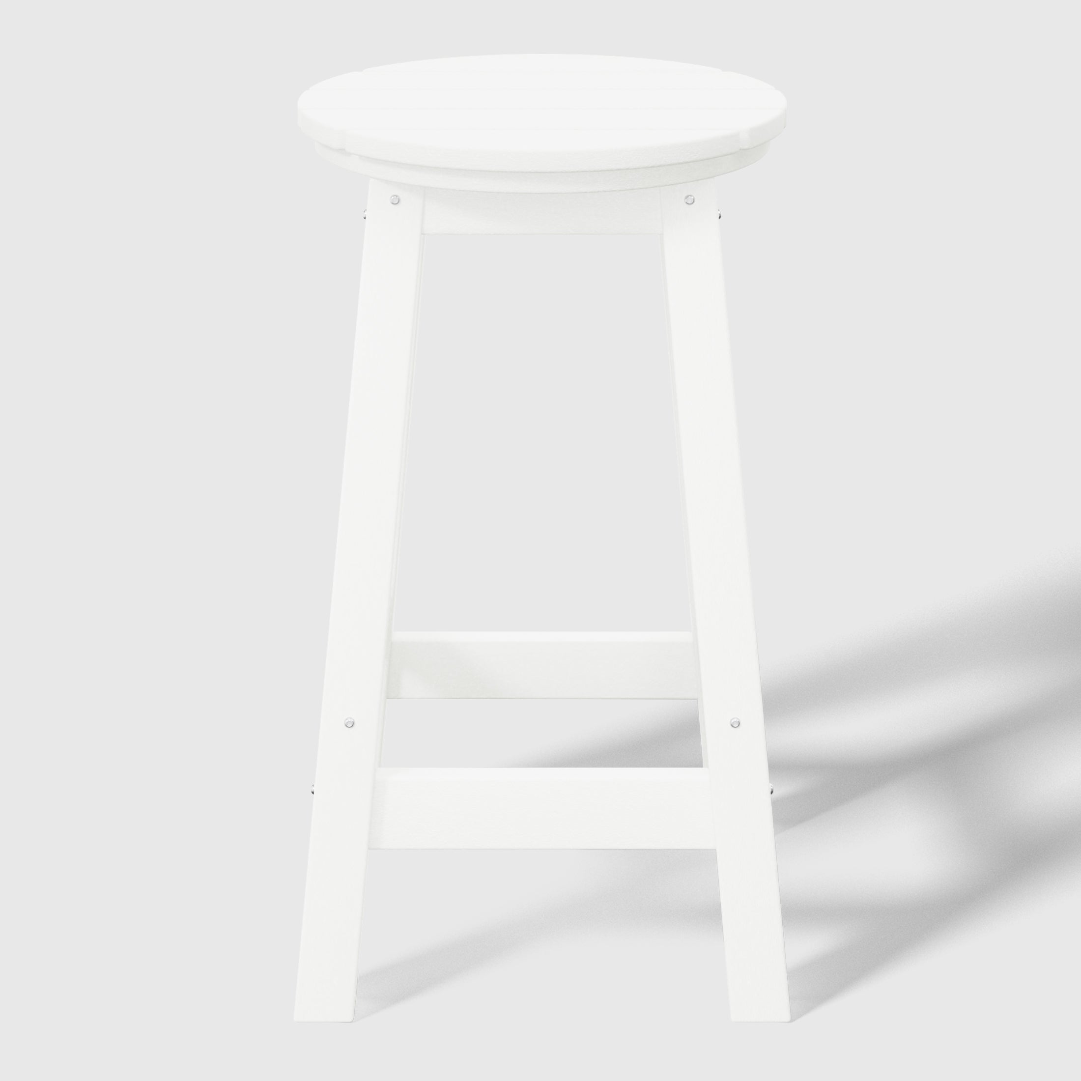 Stockholm All-Weather Outdoor Round Counter Stool (24" Height)
