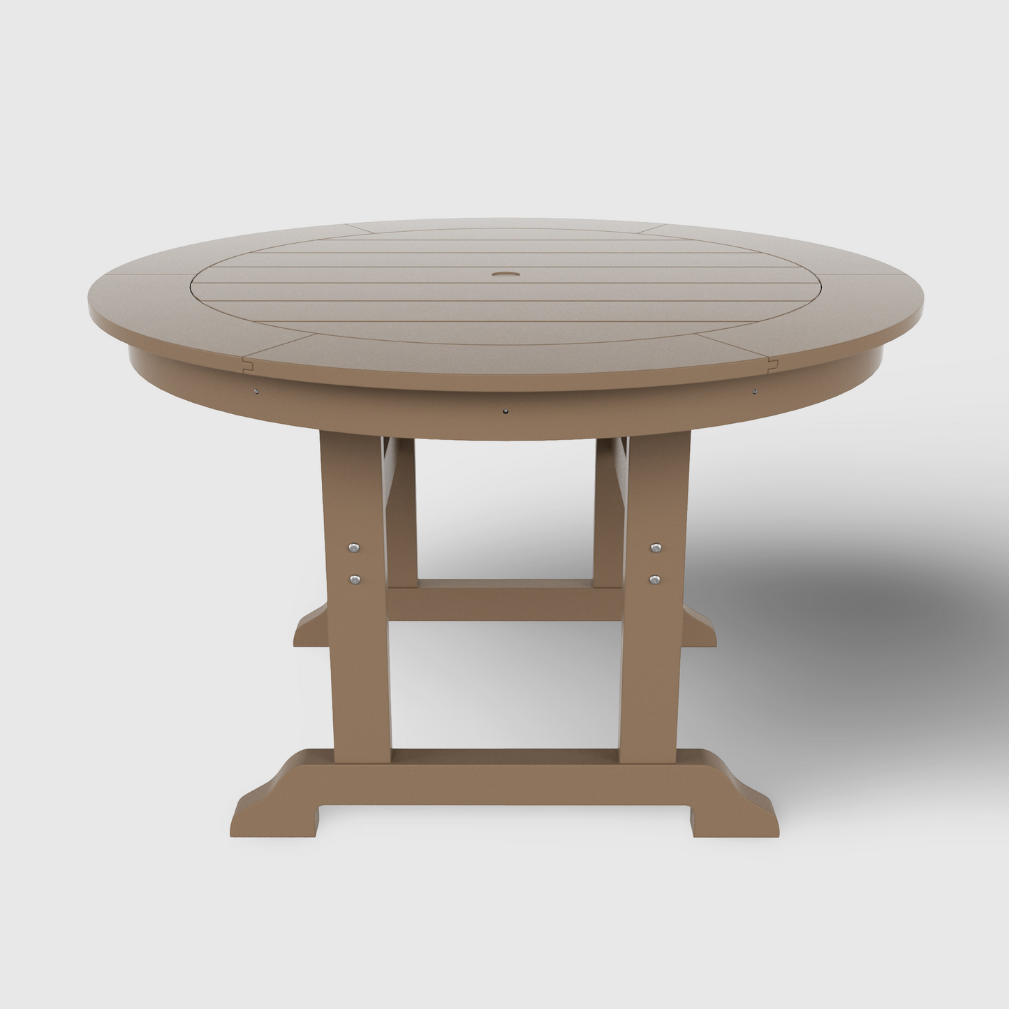POLYTRENDS™ Tuscany All-Weather Outdoor Round Dining Table (47" Top)
