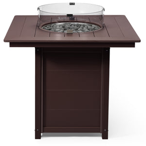 Sedona Square 42" Counter Fire Pit Table
