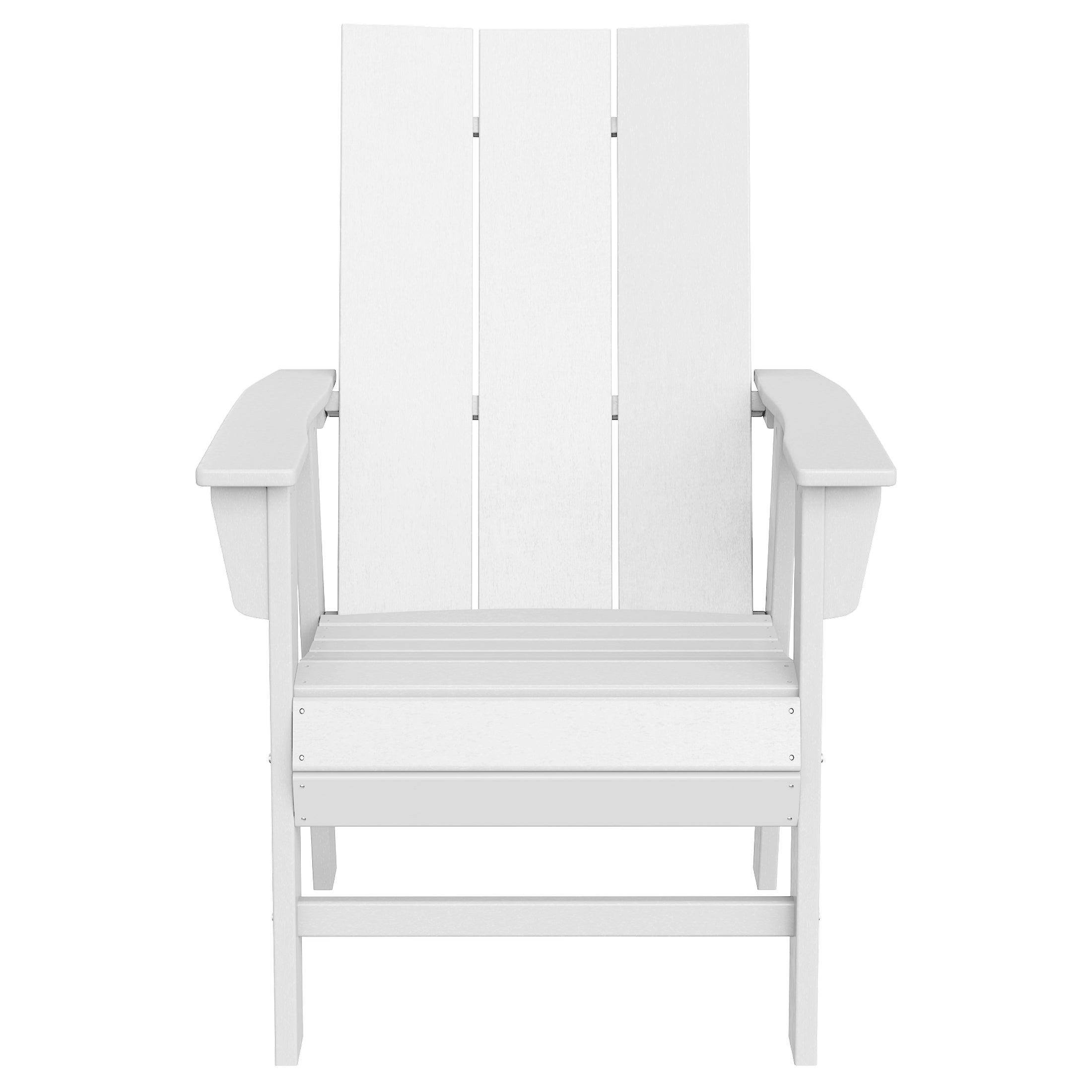Malibu Modern All-Weather Outdoor Contoured Adirondack Dining Chair