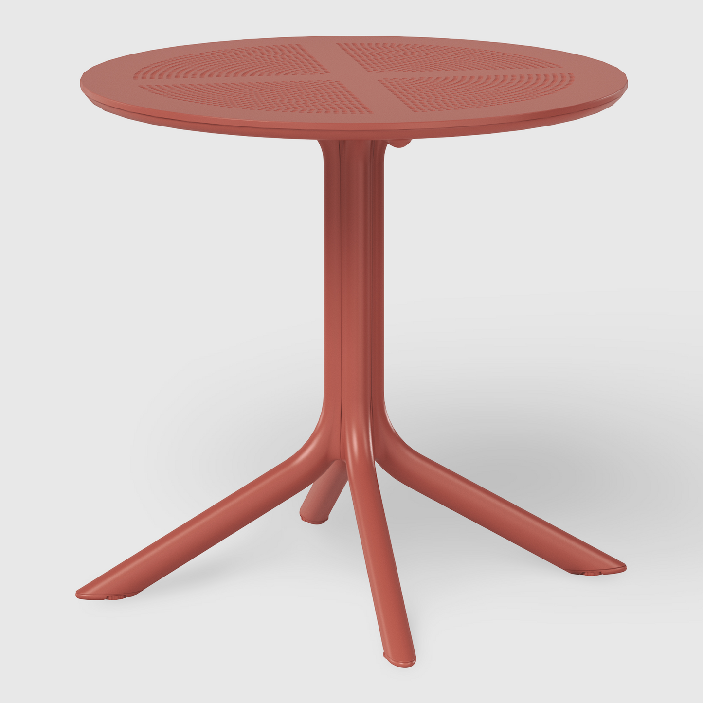 POLYTRENDS™ Copenhagen Lameller All-Weather Indoor/Outdoor Round Dining Table (31.5" Table Top)