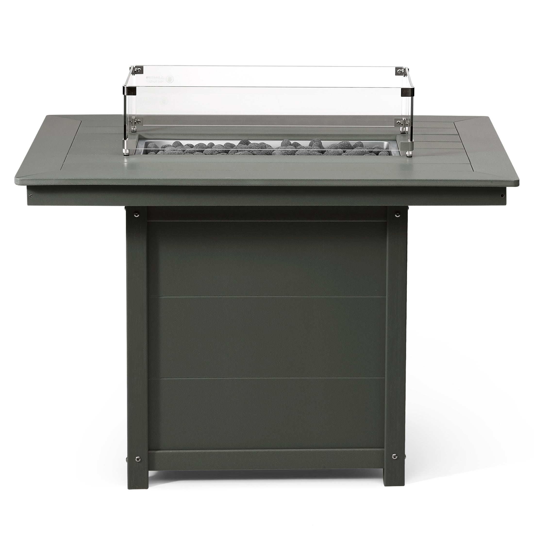 Sedona Rectangular 34" X 46" Dining Fire Pit Table