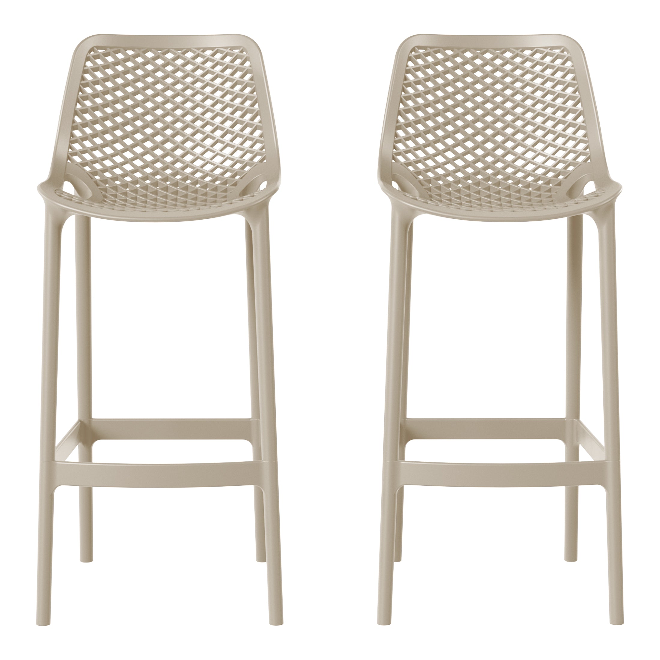 29.5" Outdoor Bar Stool (Set of 2)