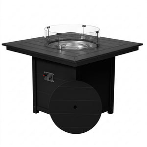 Sedona Square 42" Dining Fire Pit Table