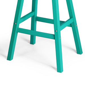 Stockholm All-Weather Outdoor Saddle Bar Stool (29" Height)