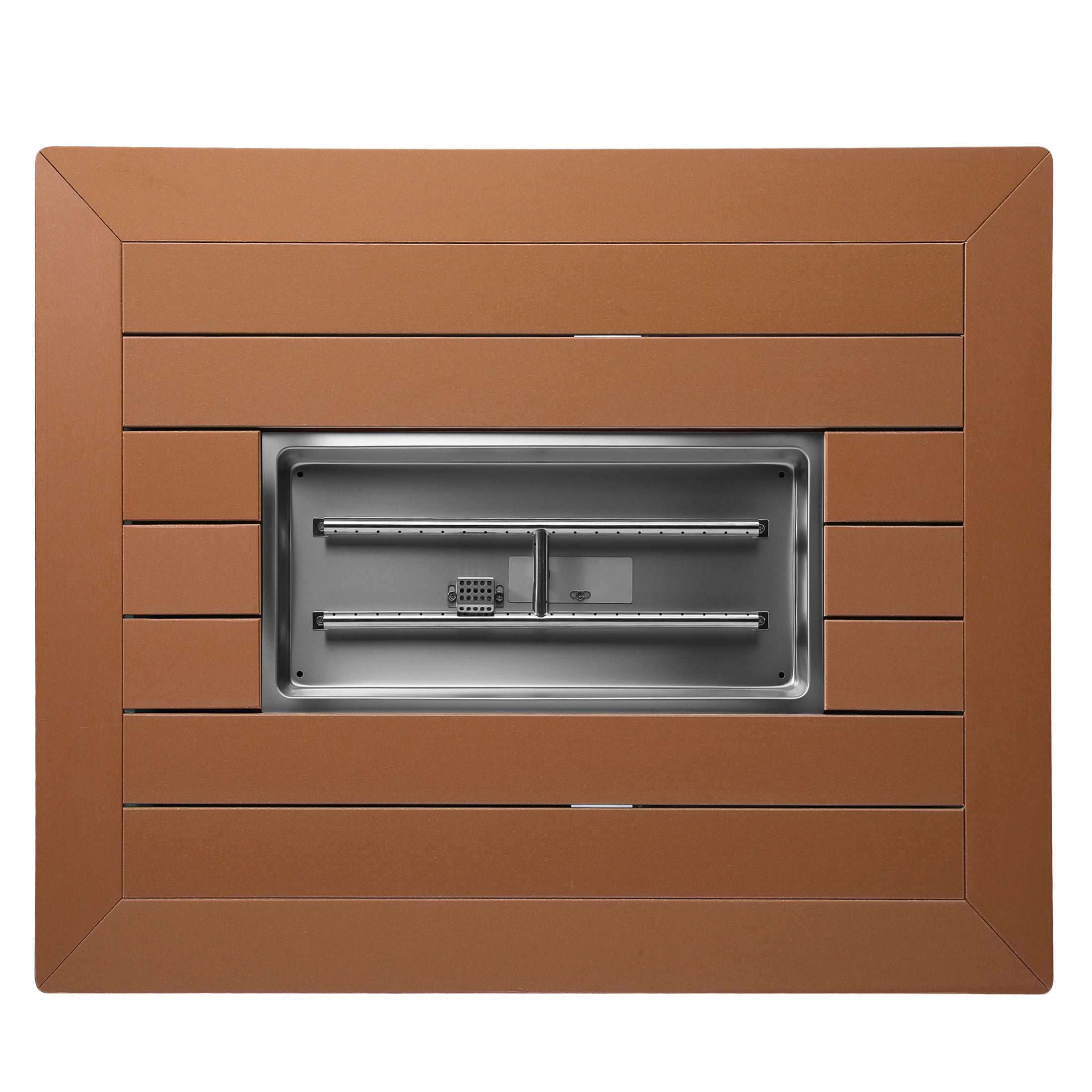 Sedona Rectangular 34" X 46" Counter Fire Pit Table