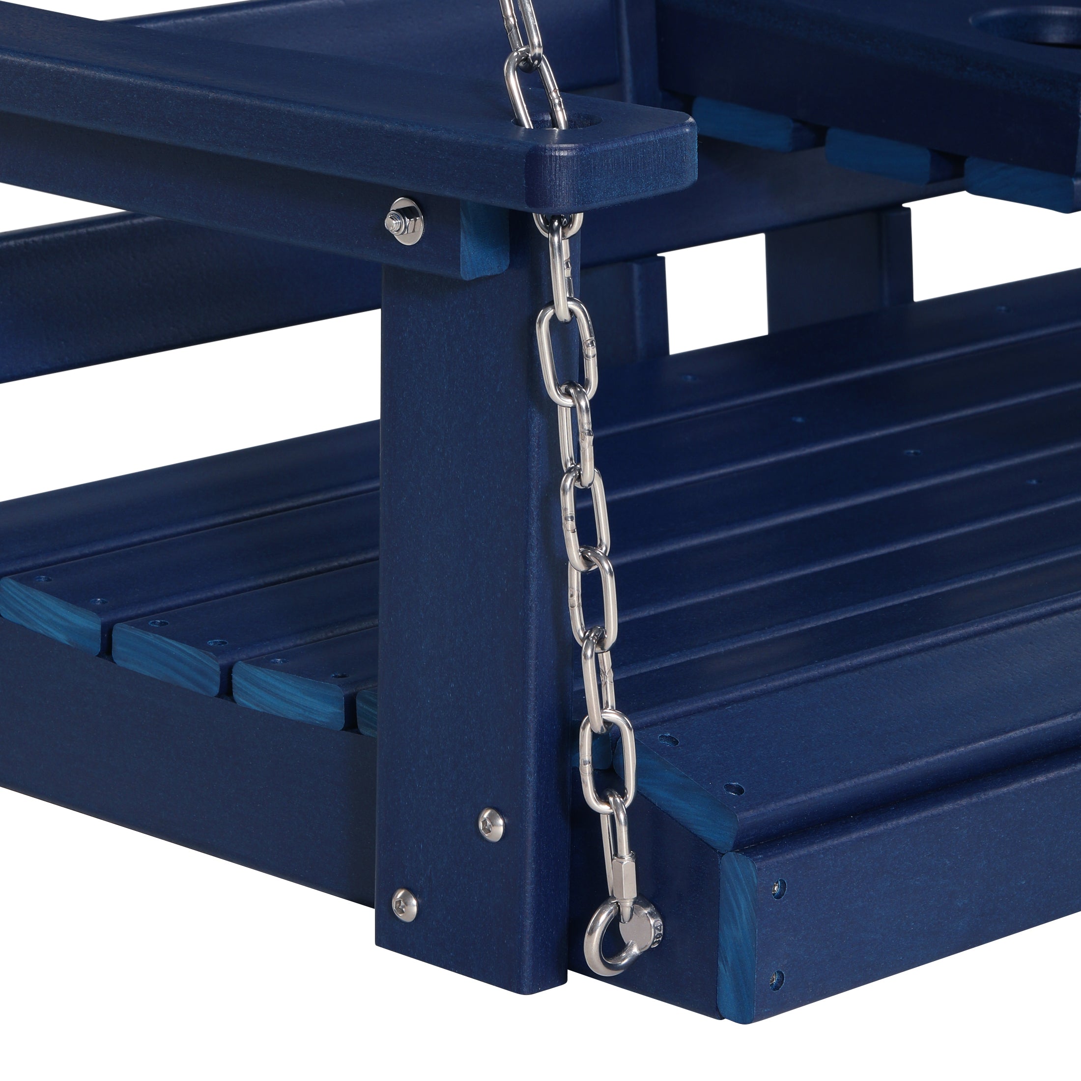 Charleston 54" Porch Swing with Folding Cup Holder