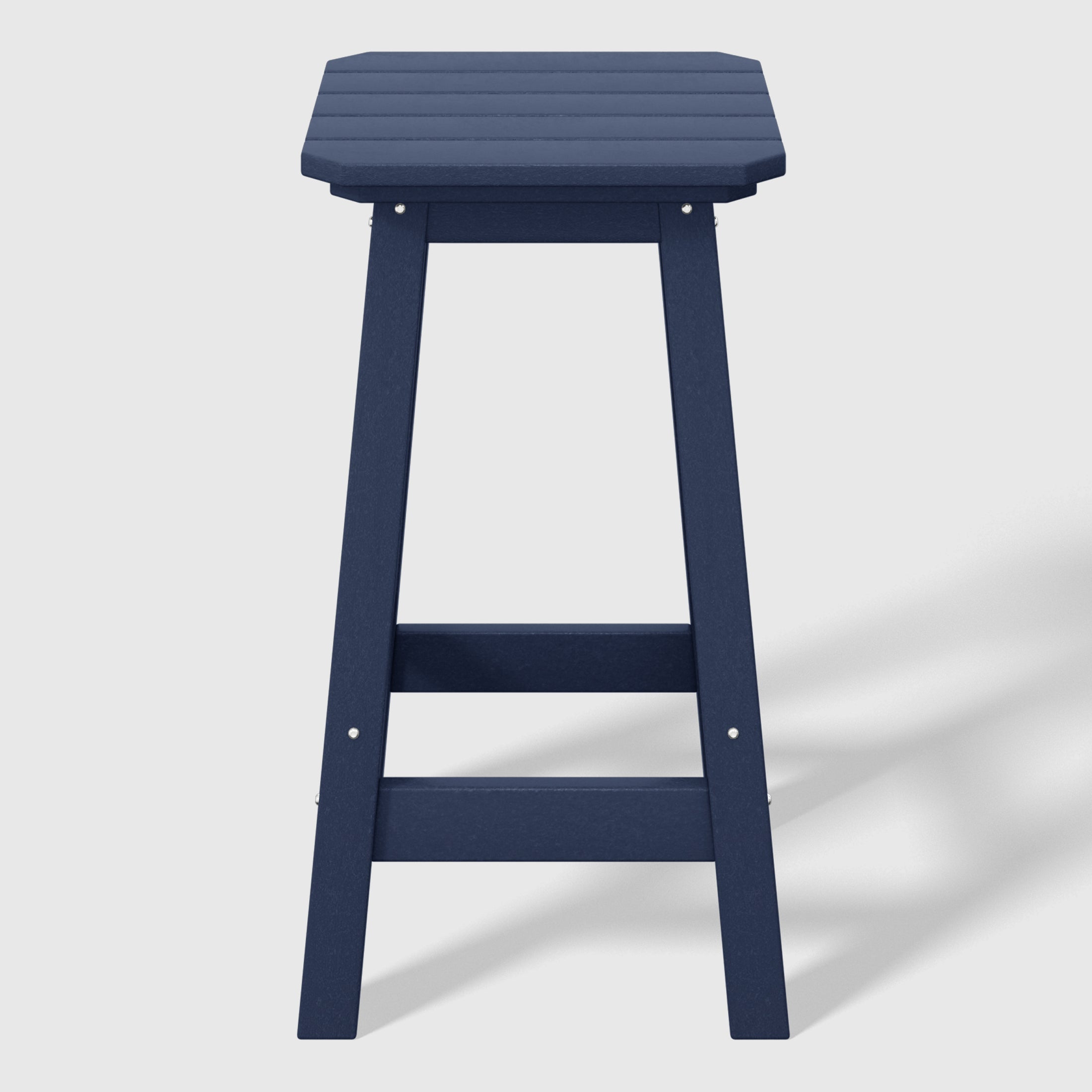 Stockholm All-Weather Outdoor Square Counter Stool (24" Seat Height)