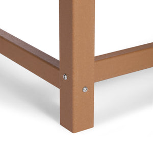 Tiny Terraces Kids' All-Weather Outdoor Square Dining Table (31" Top)