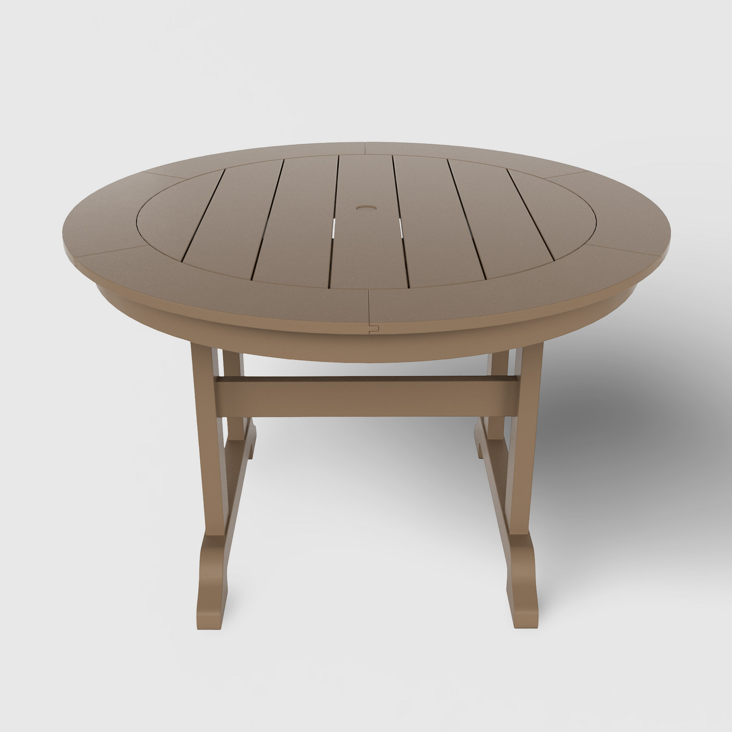 POLYTRENDS™ Tuscany All-Weather Outdoor Round Dining Table (47" Top)