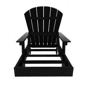 Westport Classic All-Weather Outdoor Adirondack Reclining Sun Lounger With Arms Rests