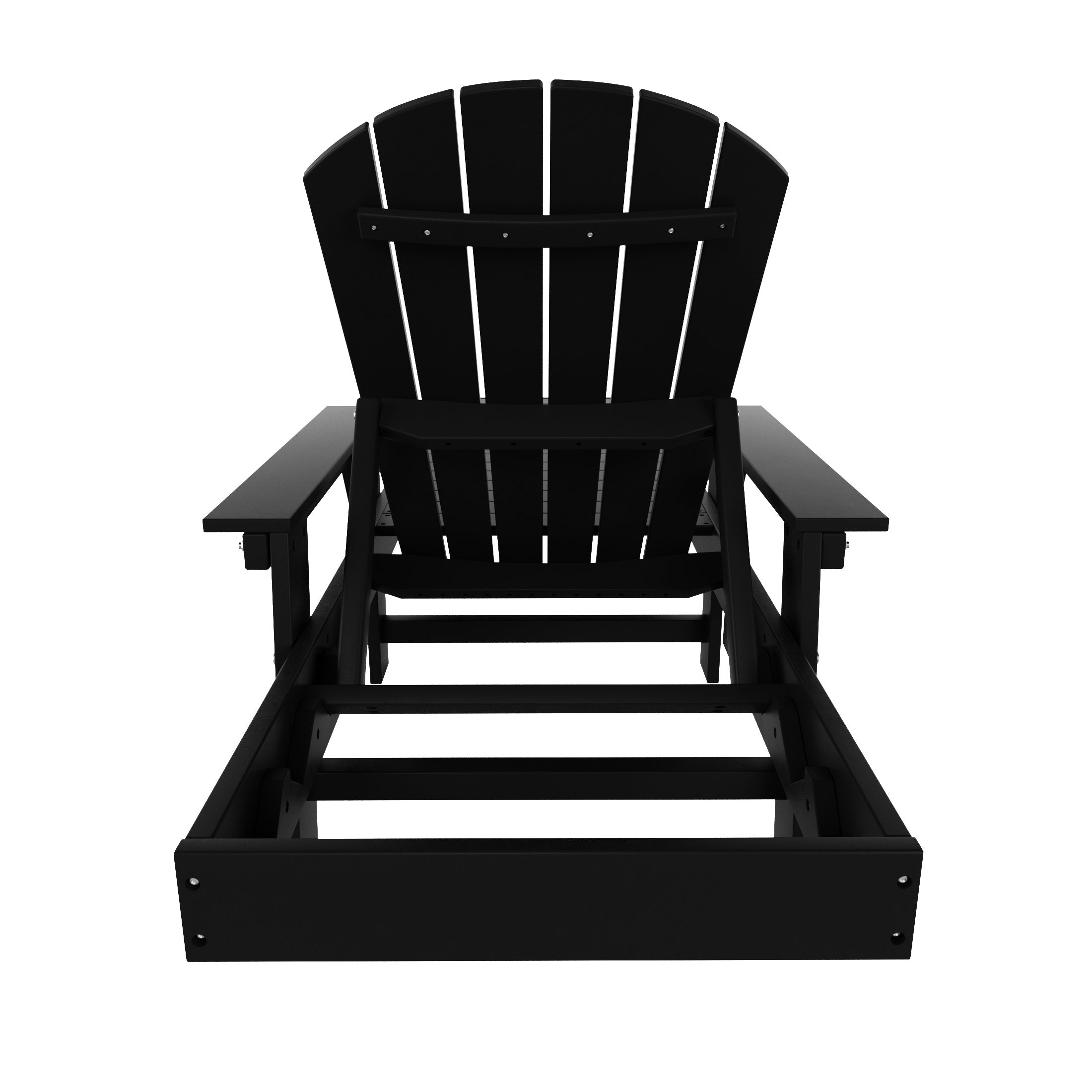Westport Classic All-Weather Outdoor Adirondack Reclining Sun Lounger With Arms Rests