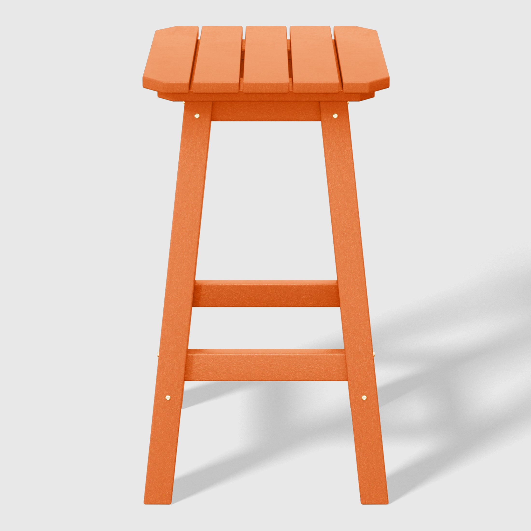 Stockholm All-Weather Outdoor Square Counter Stool (24" Seat Height)