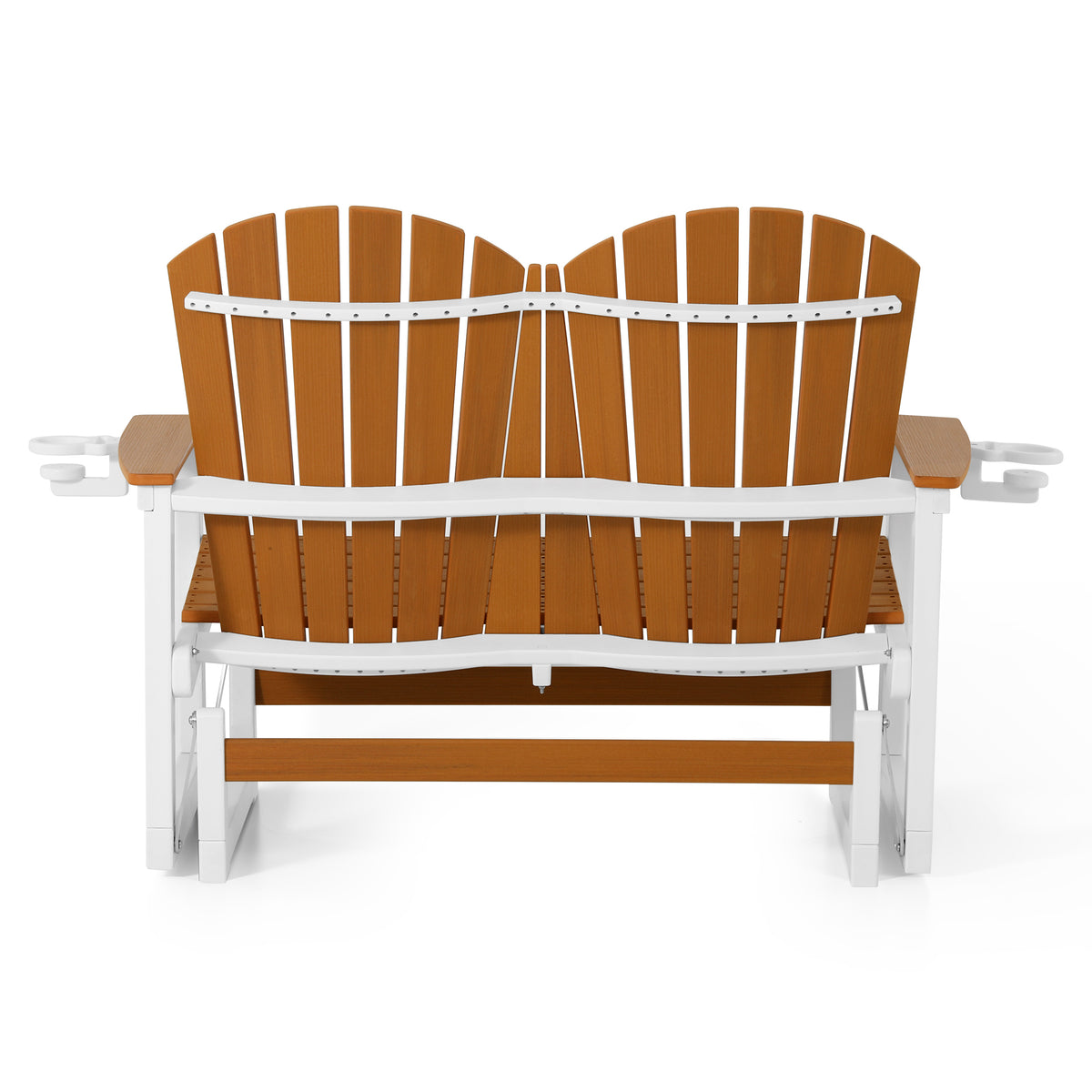 Adirondack 52“ Glider With Cup Holder