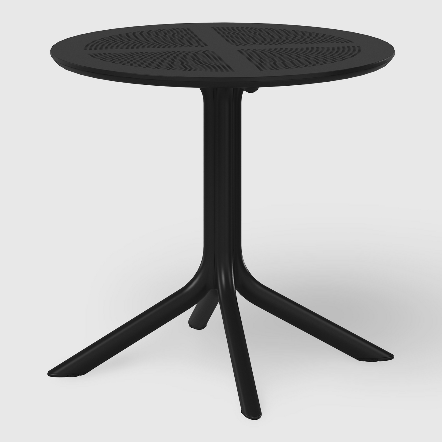 POLYTRENDS™ Copenhagen Lameller All-Weather Indoor/Outdoor Round Dining Table (31.5" Table Top)