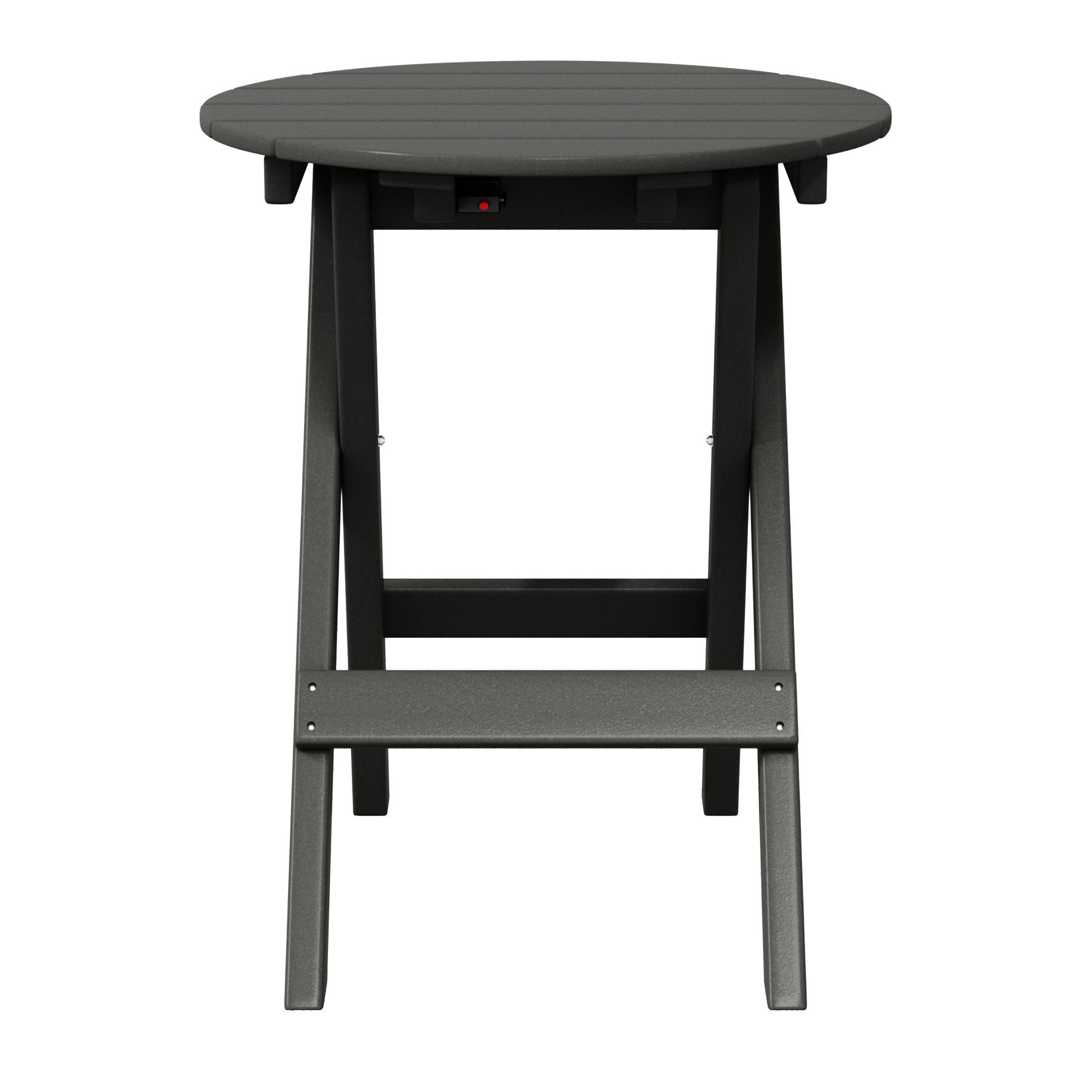 Tuscany All-Weather Outdoor Patio Round Folding Dining Table (24" Top)