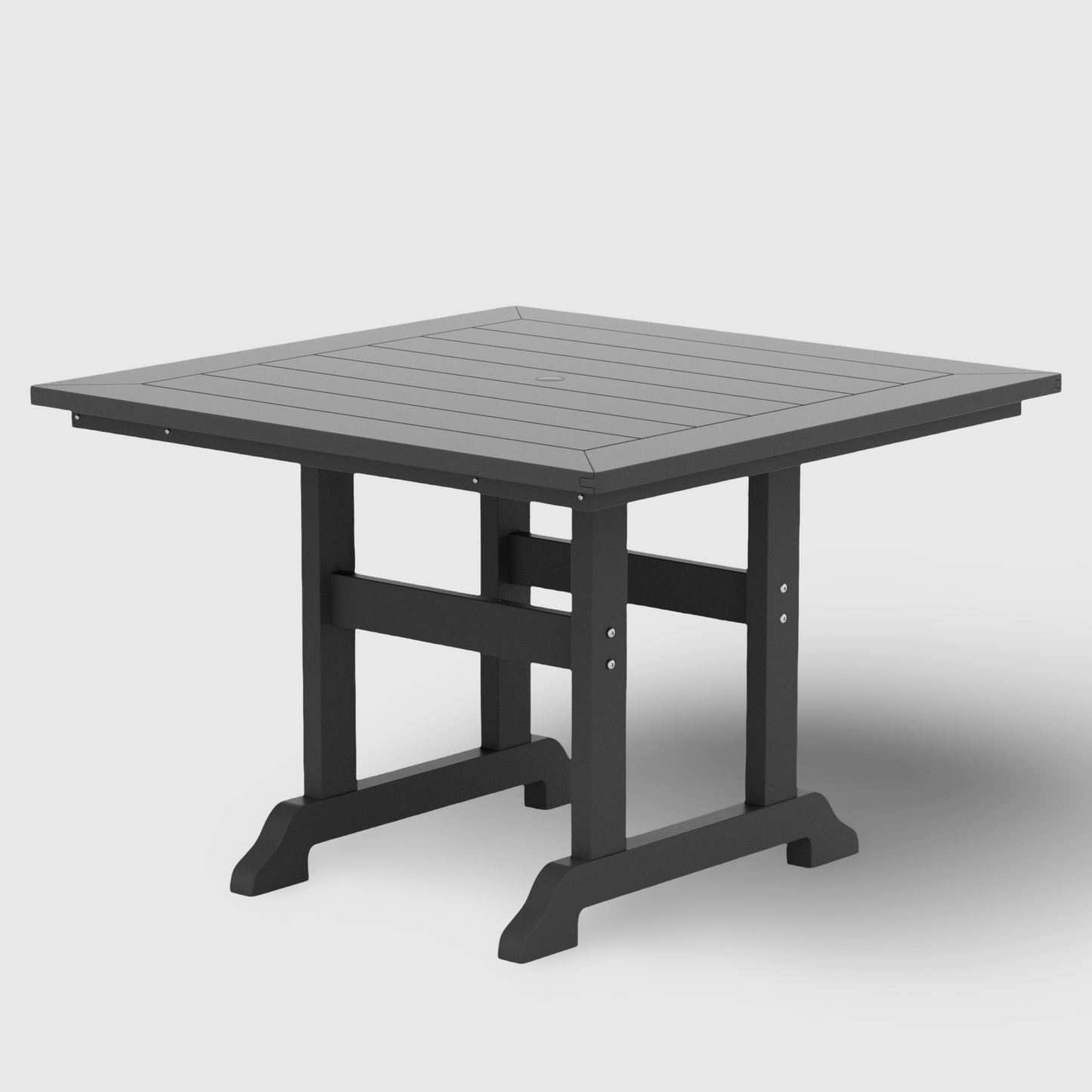 POLYTRENDS™ Tuscany All-Weather Outdoor Square Dining Table (43" Top)