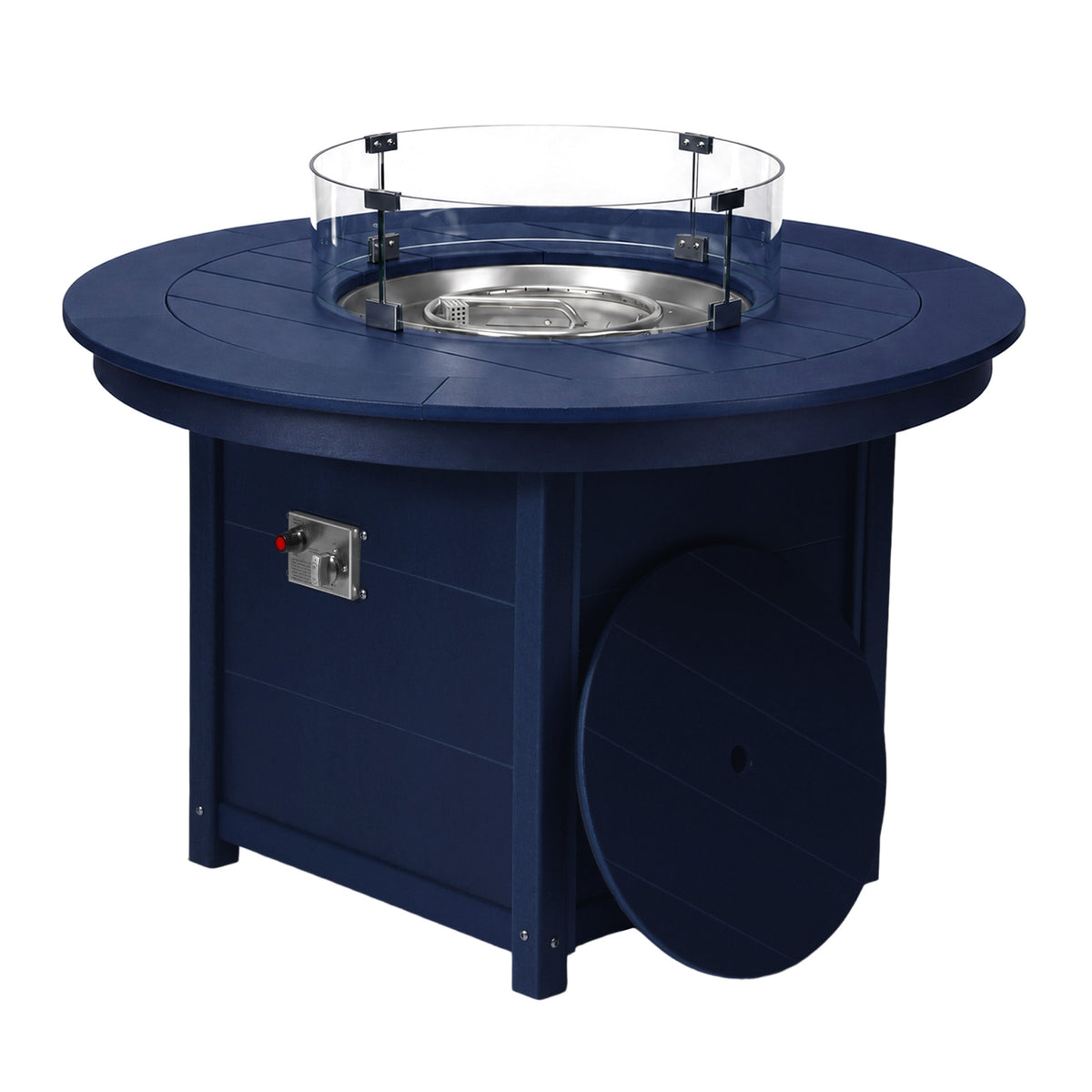 Sedona Round 47" Dining Fire Pit Table