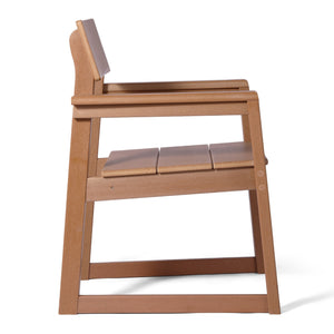 Palmetto Outdoor Dining Arm Chair (Set of 2)